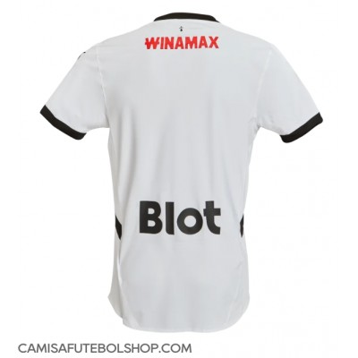 Camisa de time de futebol Stade Rennais Replicas 2º Equipamento 2024-25 Manga Curta Camisa de time de futebol Stade Rennais Replicas 2º Equipamento 2024-25 Manga Curta